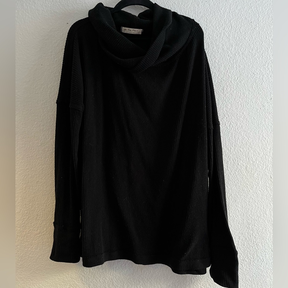 Free People | Cowl Neck Open-back Sweater